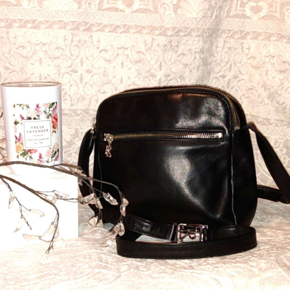 🖤Ralph Lauren🖤 long shoulder strap purse, black